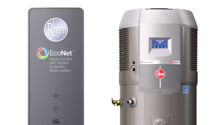 First Look: Rheem Hybrid Heat Pump Water Heater with EcoNet