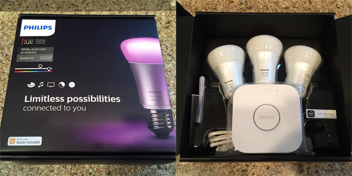 Unboxing the Hue Starter Kit