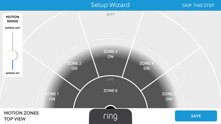 Stick Up Cam motion settings